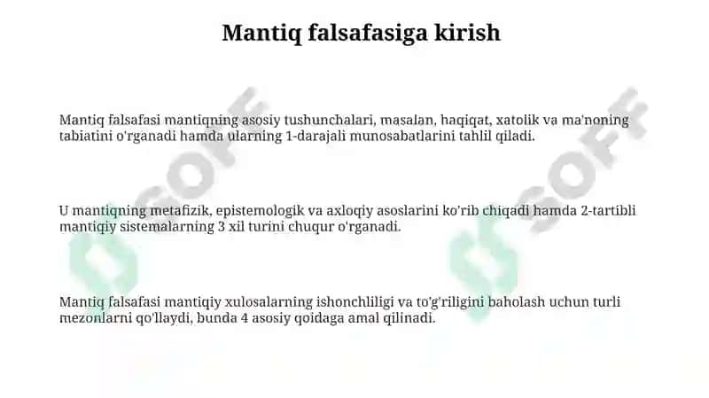 Mantiq falsafasi 3