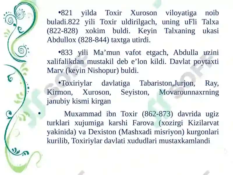 Somoniylar Davlati 3