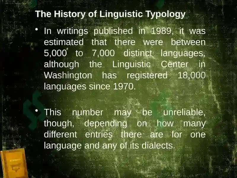 Classification of Languages 3