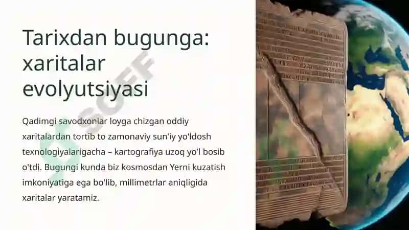 Kartalarni yaratish manbalari 3
