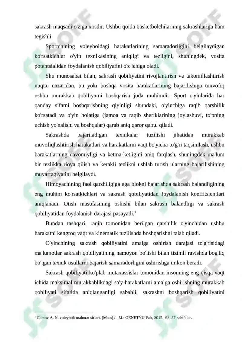 Sakrash qobiliyati va uning asosiy tarkibiy qismlari 3