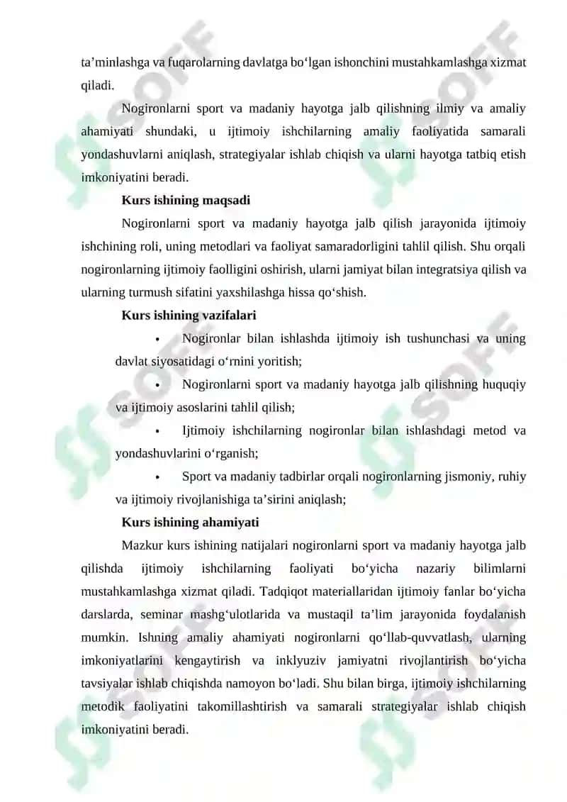 Nogironlarni sport va madaniy hayotga jalb qilishda ijtimoiy ishchi faoliyati 3