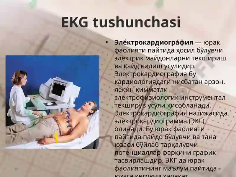EKG ni yozib olish 3