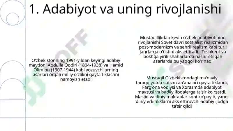O'zbek adabiyoti 3