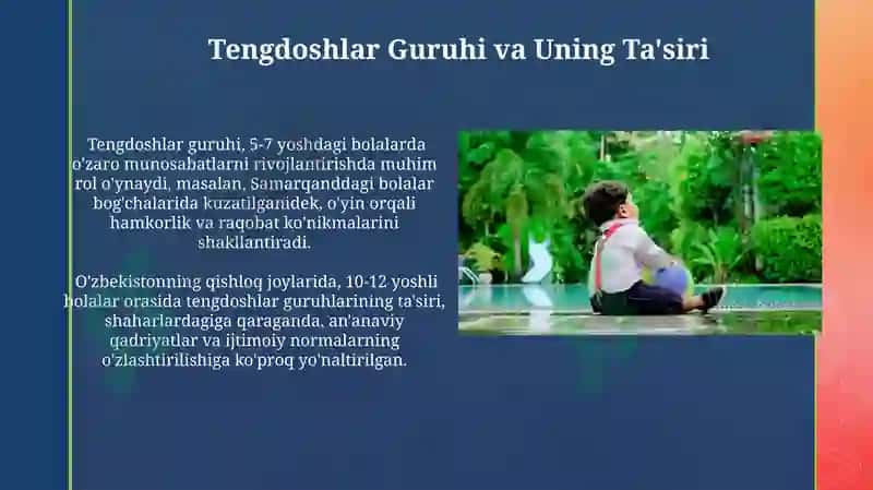 Tengdoshlar Guruhi va Uning Ta'siri 3