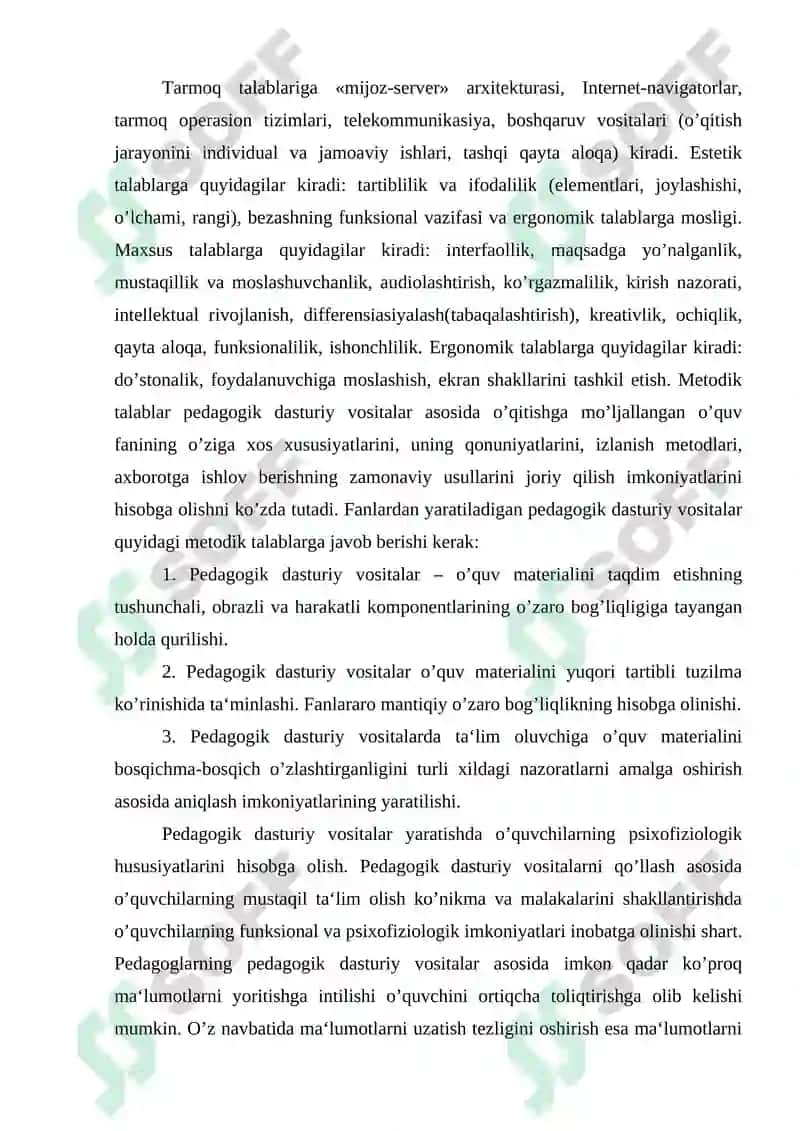 Pedagogik dasturiy vositalar 3