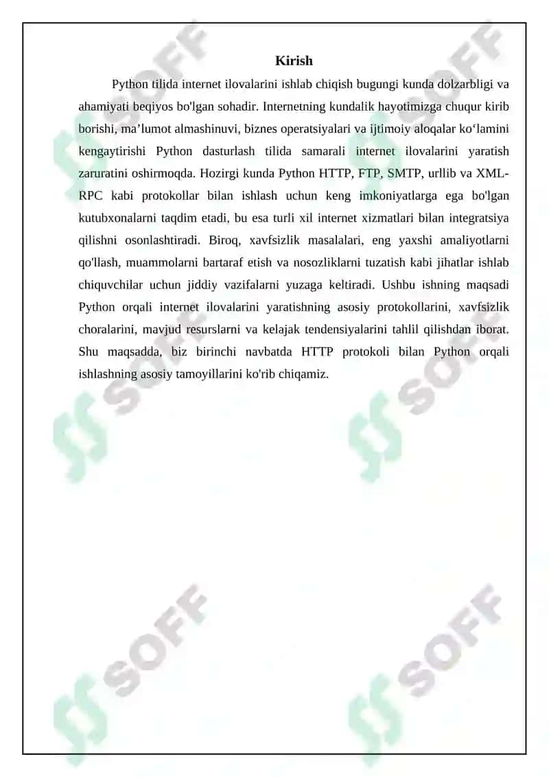 Pythonda internet ilovalar ishlab chiqish 3