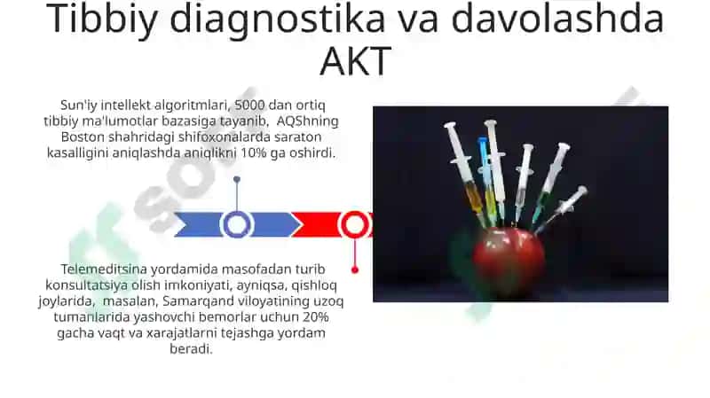 Tibbiyotda AKTning qo'llanilishi va istiqbollari 3