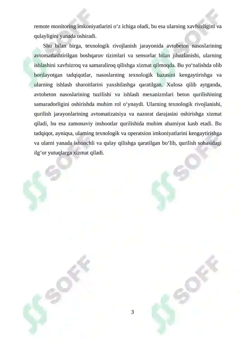 AVTOBETON NASOSLAR TUZILISHI VA ISHLASH 3