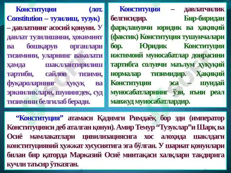 Конституция 3