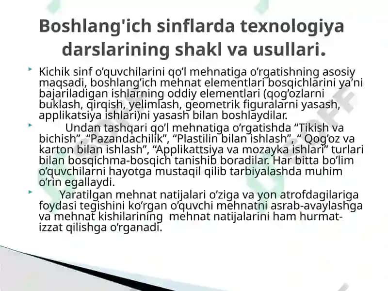 M.Texnologiyata'limidao’qitishningshaklvametodlari 3