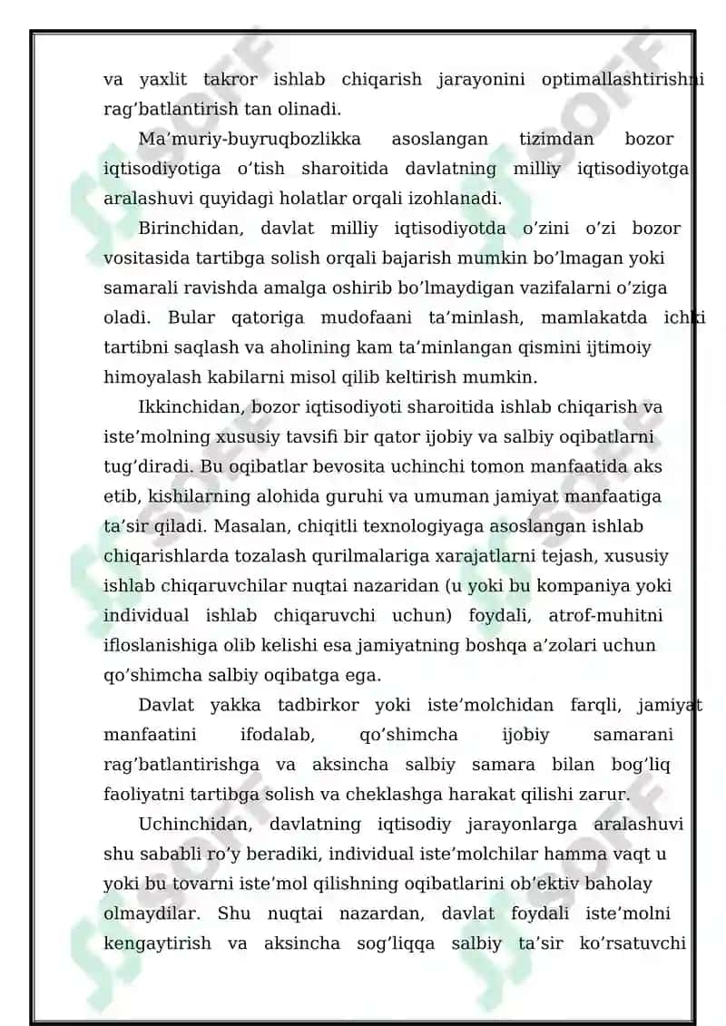 IQTISODIYOTNI TARTIBGA SOLISHDA MONETARISTIK NAZARIYA VA SIYOSAT 3