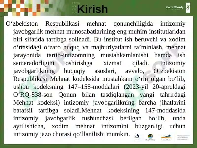 Xodimning intizomiy javobgarligi 3