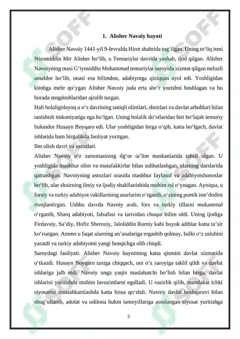 Alisher Navoiy 3