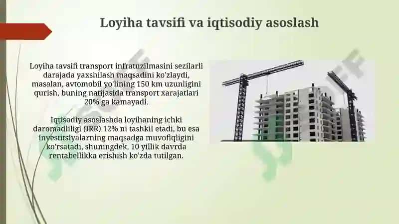 Yirik transport qurilish loyihalari 3