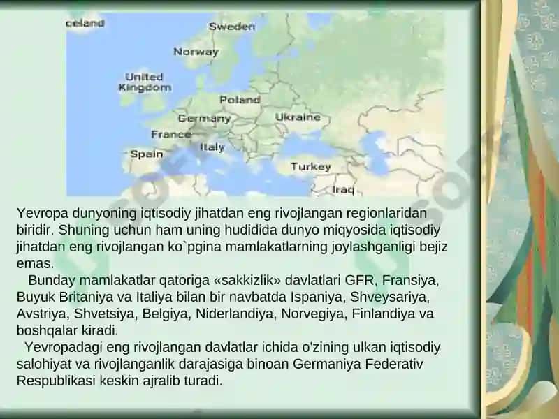 Yevropa iqtisodiy 3