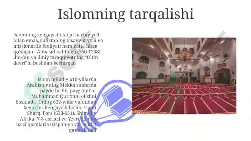 Islomning tarqalishi 3