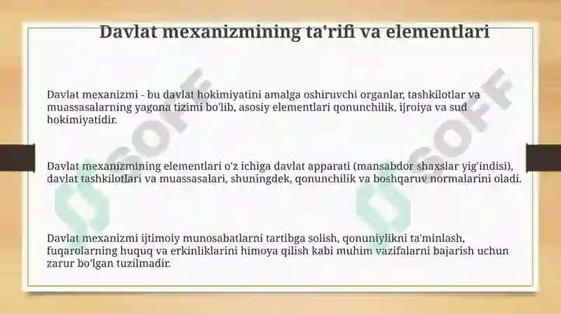 Davlatmexanizmlari 3