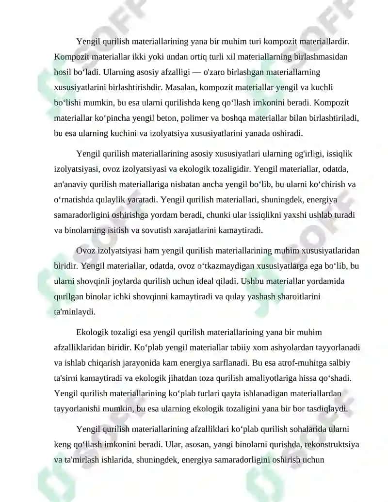 Yengil qurilish materiallari 3