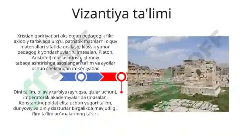VII asrgacha taʼlim tarbiya va pedagogik fikrlar 3