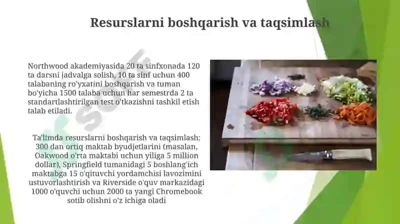 O'quv-tarbiaviy jarayonni tashkil etish 3