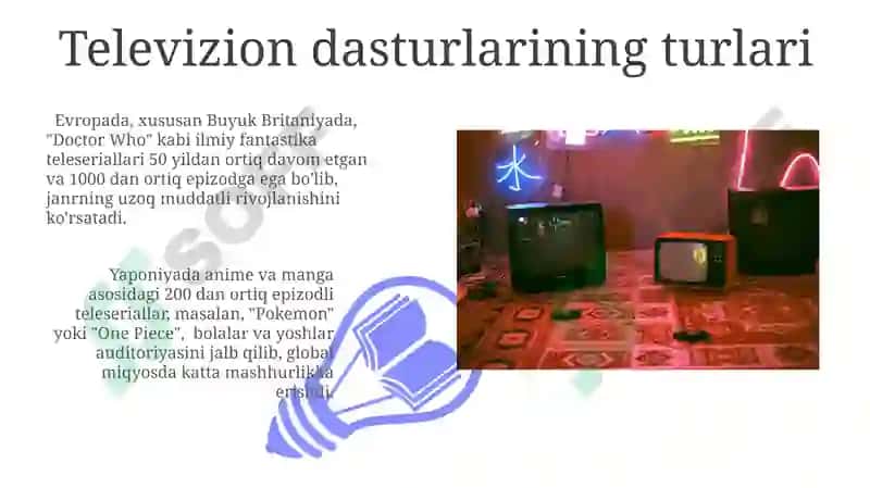 Televizion dasturlarining turlari 3