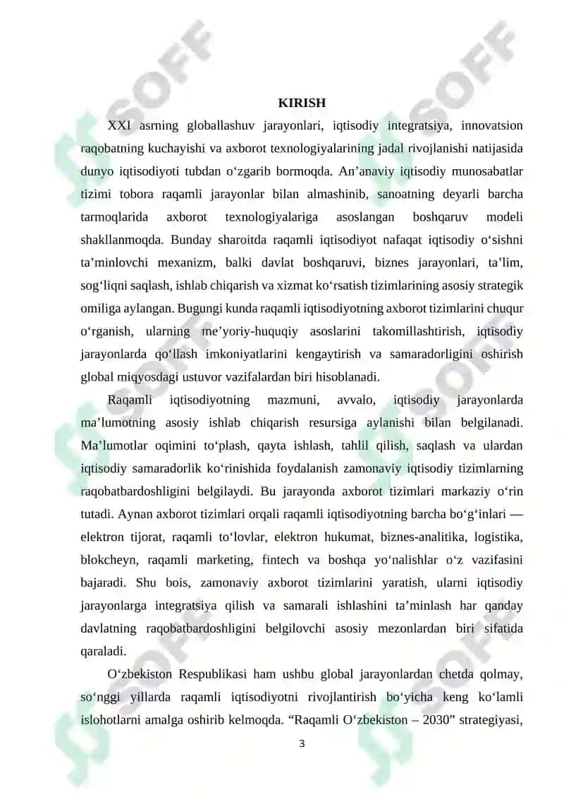 RAQAMLI IQTISODIYOTNI AXBOROT TIZIMI 3
