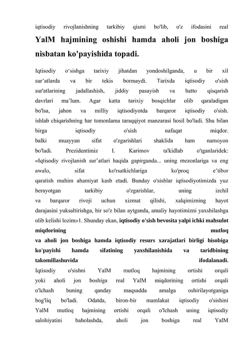 Iqtisodiy rivojlanish to’g’risidagi asosiy nazaryalar 3