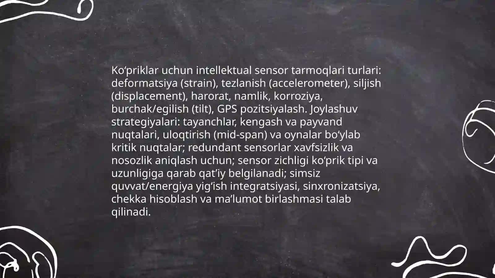 Intellektual sensor tizimlari yordamida ko‘prikholatini monitoring qilish 3