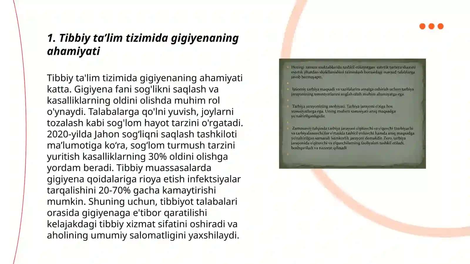Gigiyena fanining rivojlanish tarixi 3