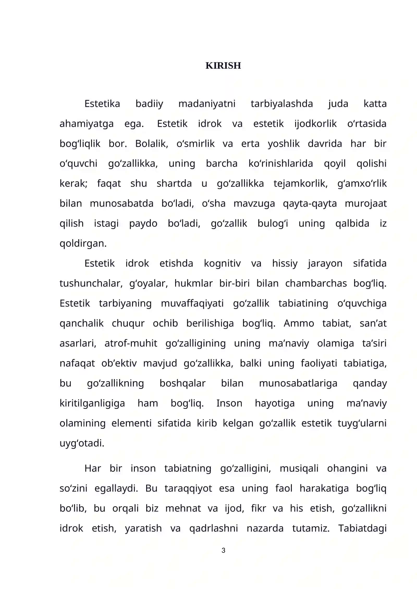 RETSEPTIV ESTETIKAGA OID ASARLAR TAHLILI 3