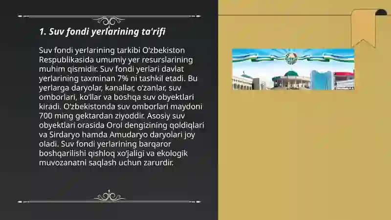 Suv fondi yerlarining huquqiy holati 3