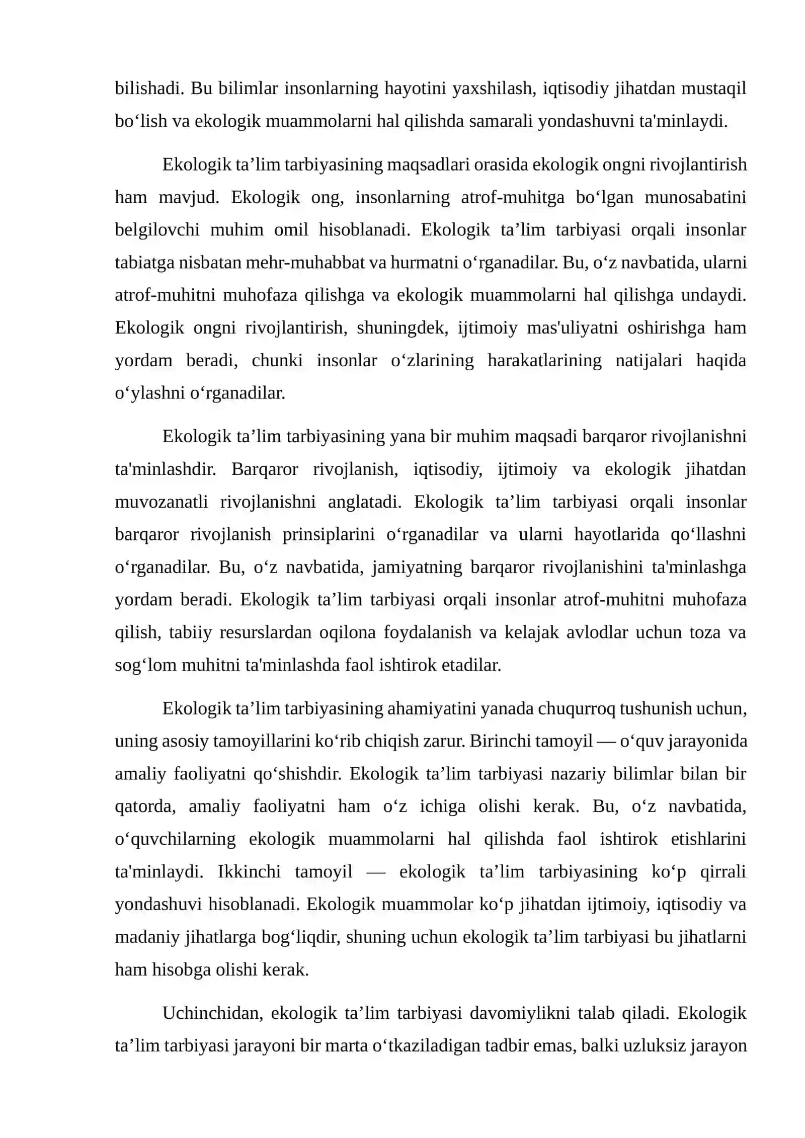 Ekologik ta’lim tarbiya 3
