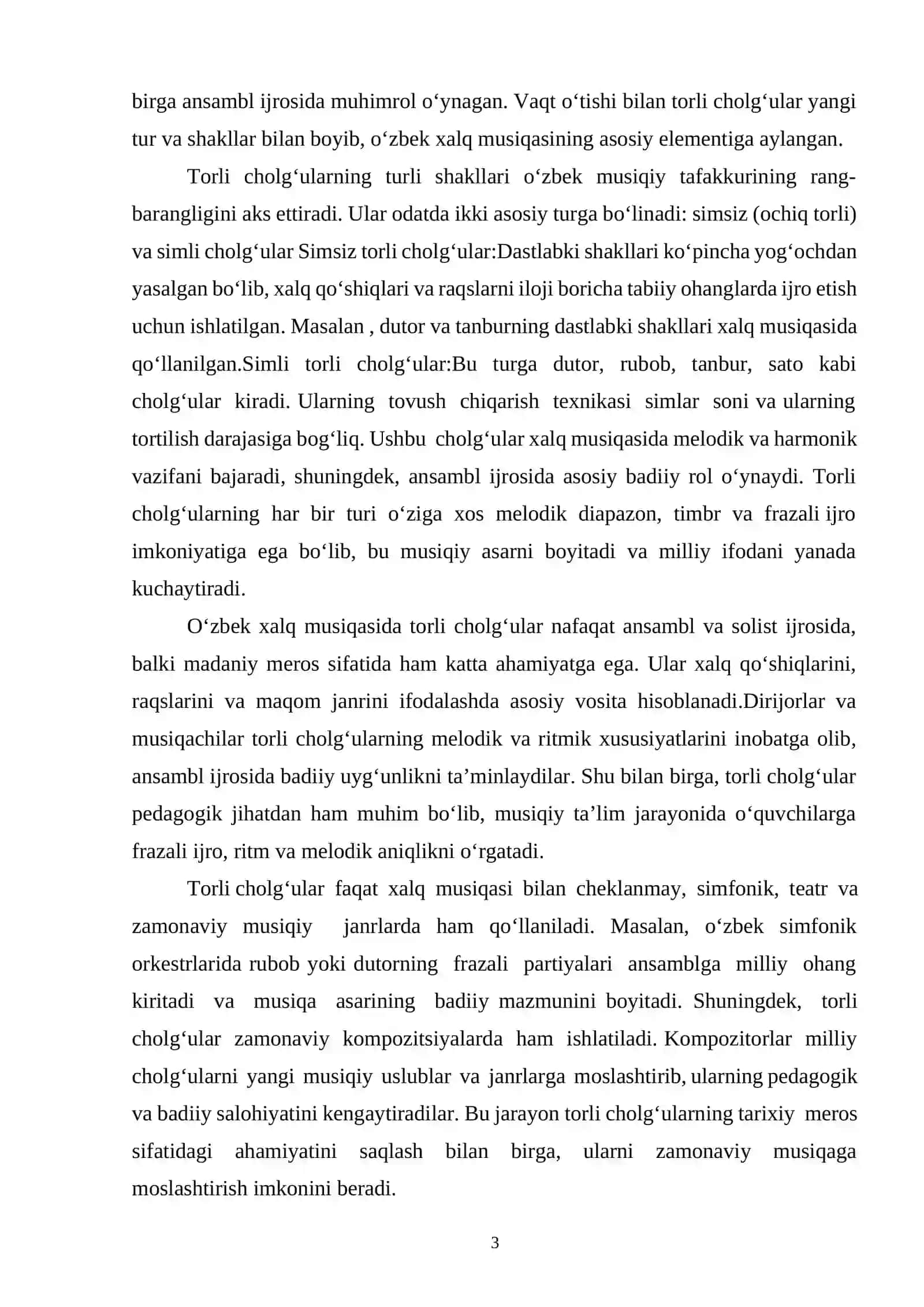 Sharq xalqlari torli cholgʻoʻlari 3