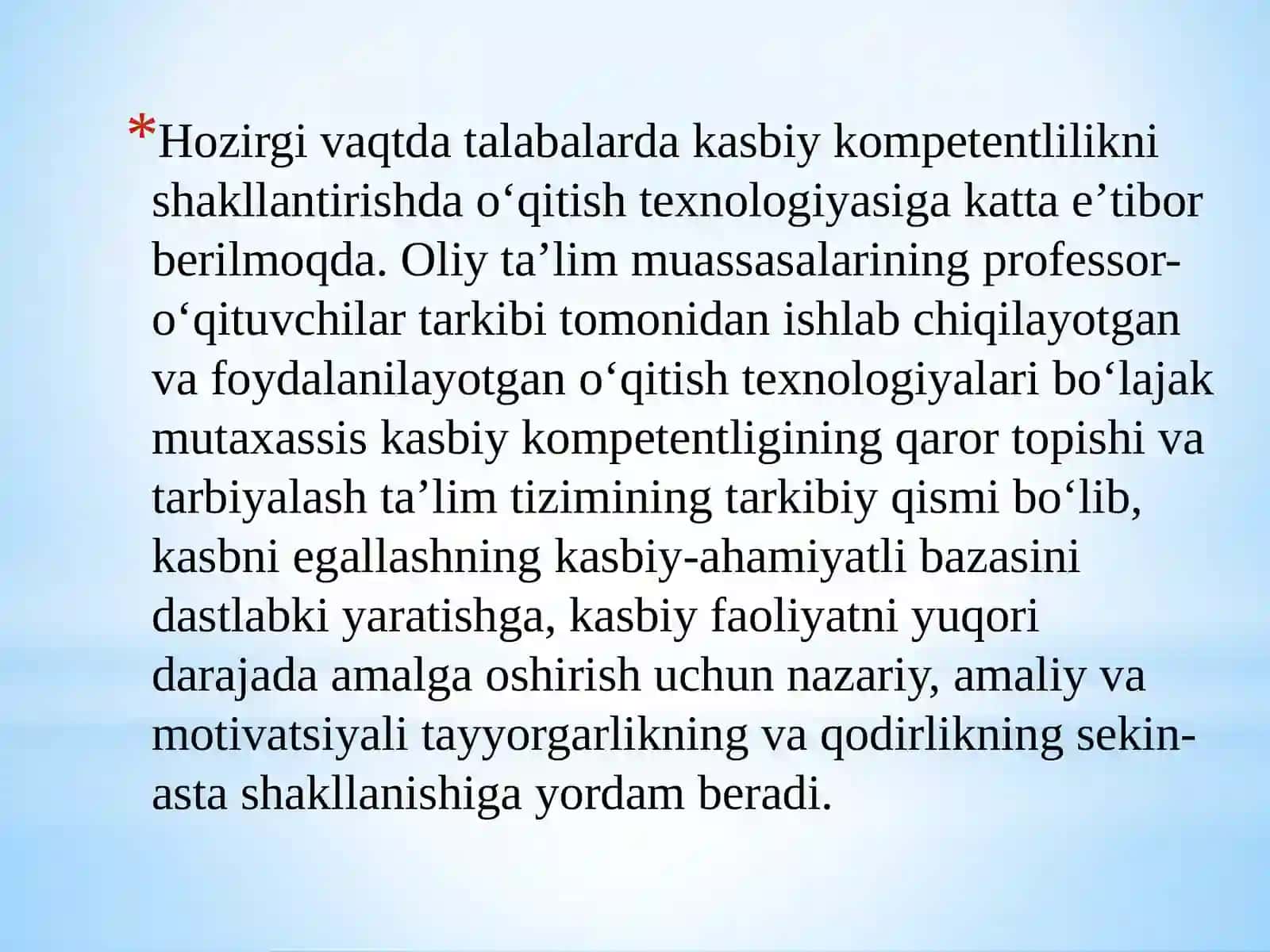 Kasbiy kompetentlikni shakllantirish va rivojlantirishda motivatsiya 3