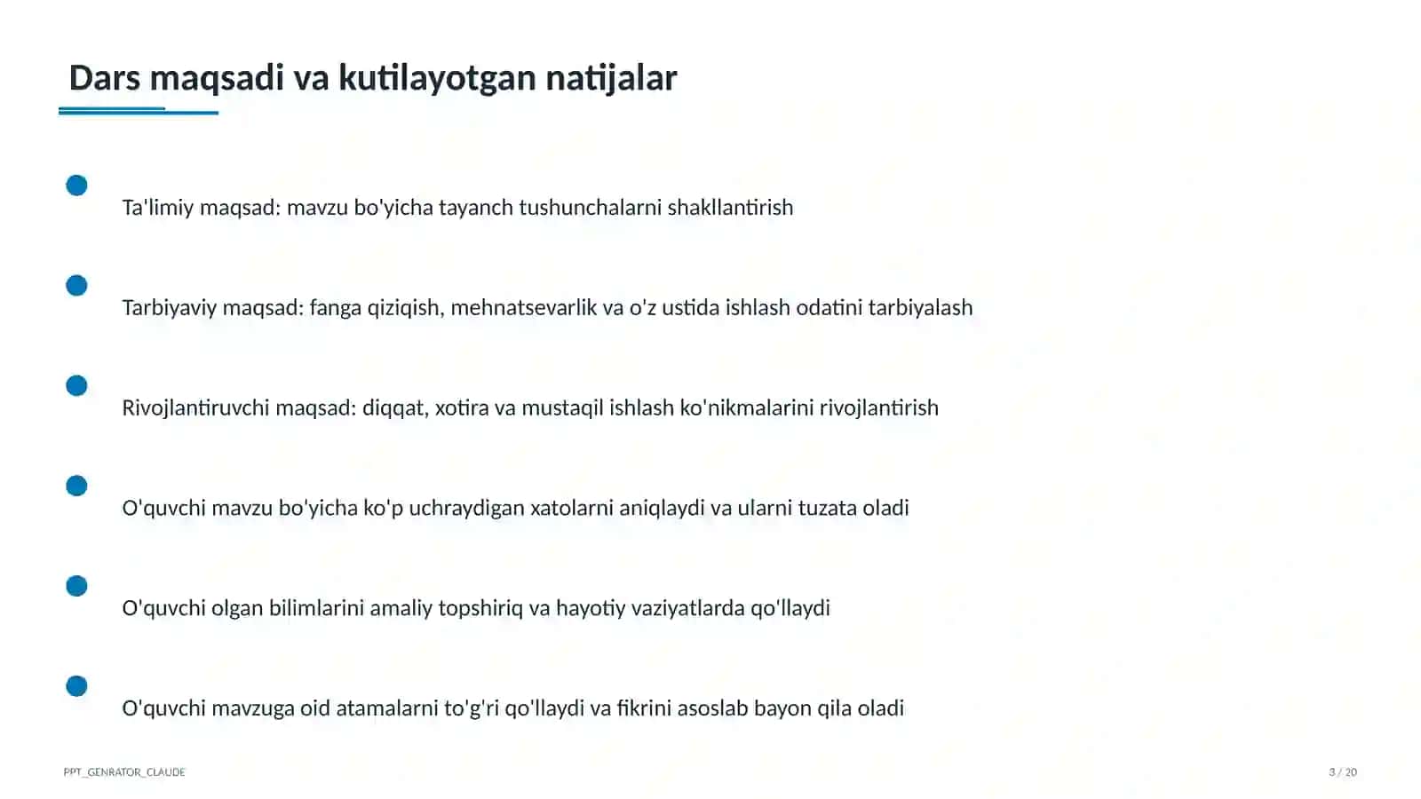 Ertalabki badantarbiya kompleksi (1-sinf) 3