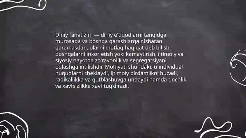 Diniy fanatizim 3