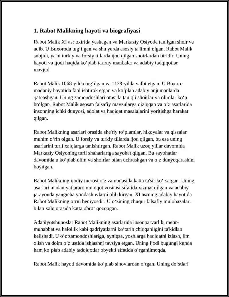 RABOT MALIK 3