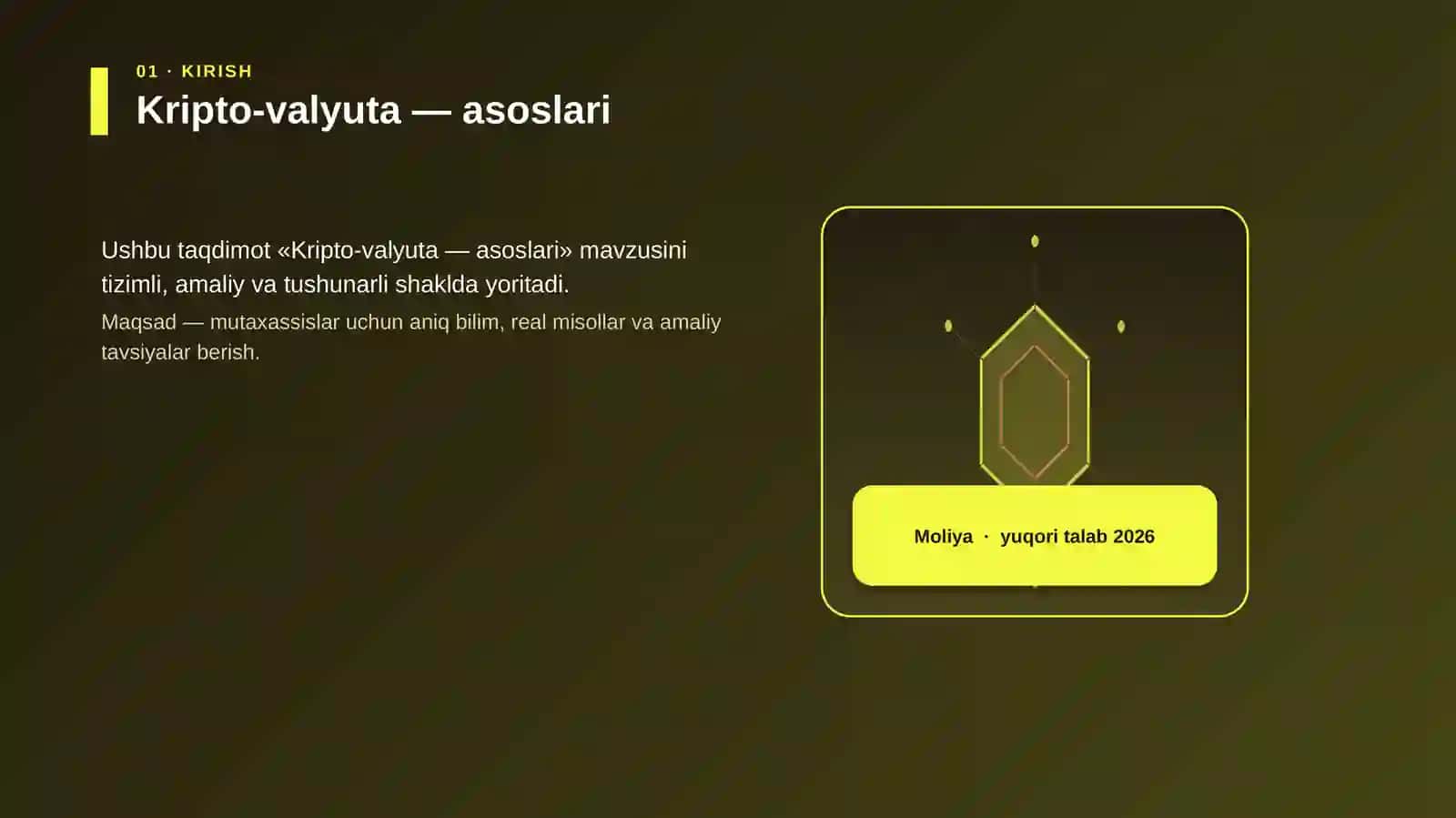 Kripto-valyuta — asoslari 3