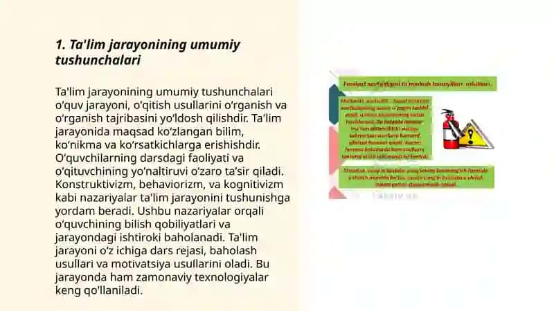 TA'LIM JARAYONINING QONUNIYATLARI VA TAMOYILLARI 3