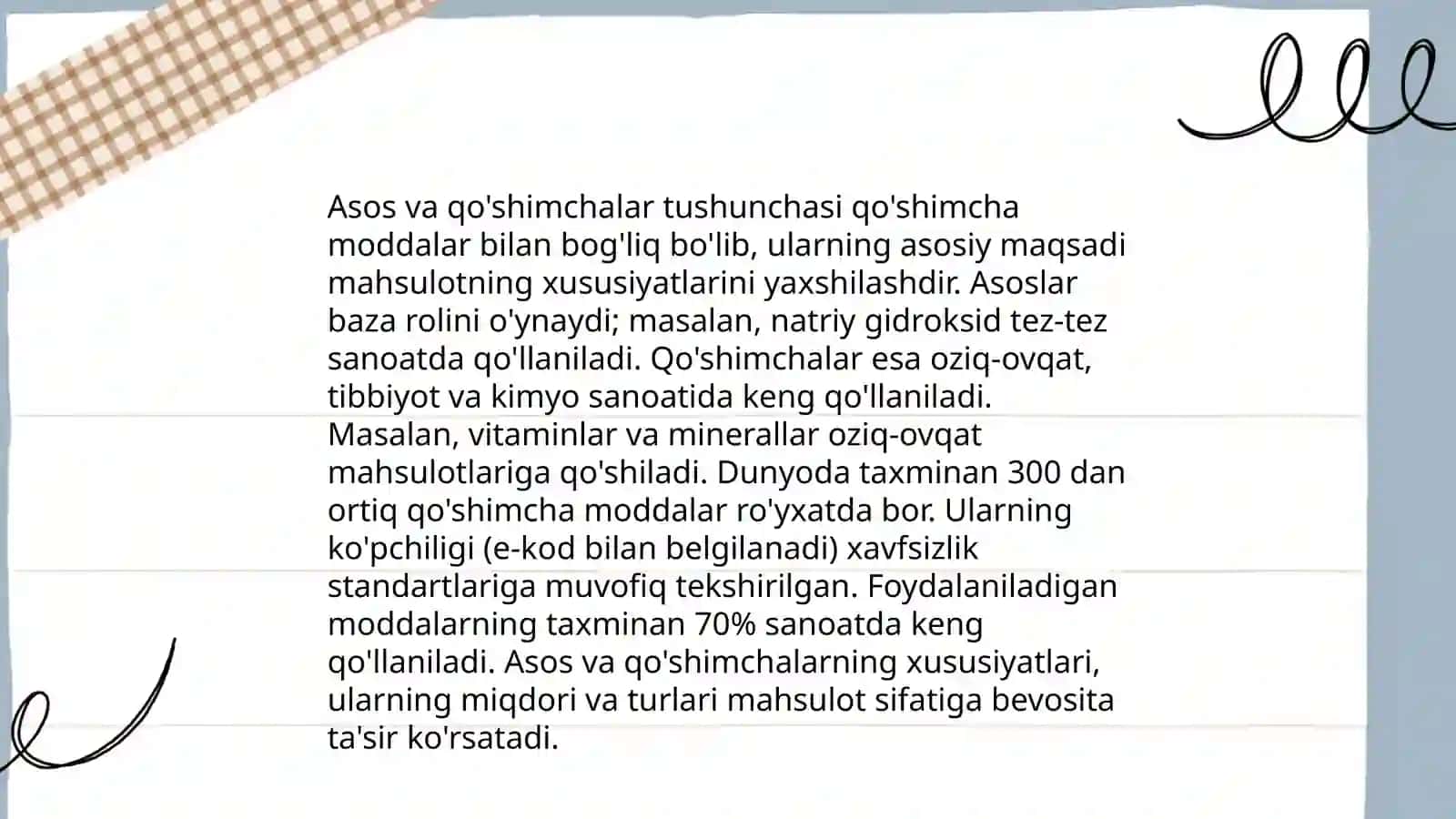 Asos va qoʻshimchalar imlosi 3