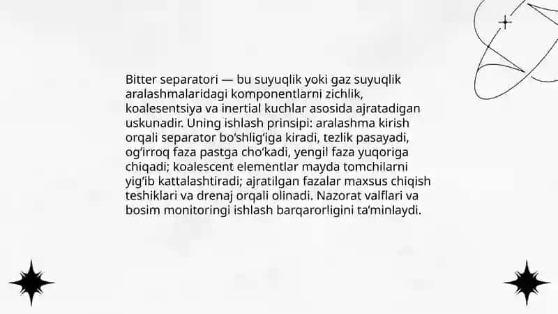 Bitter separatori 3