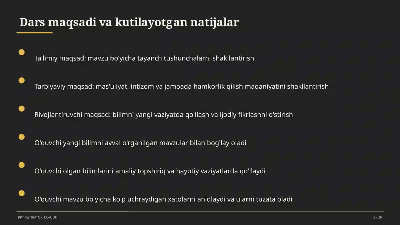 Uy hayvonlari va yovvoyi hayvonlar (1-sinf) 3