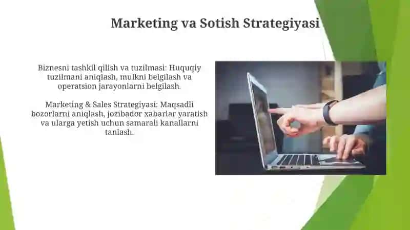 Biznesni tashkil etish. Tuzilishi va strategiyasi 3