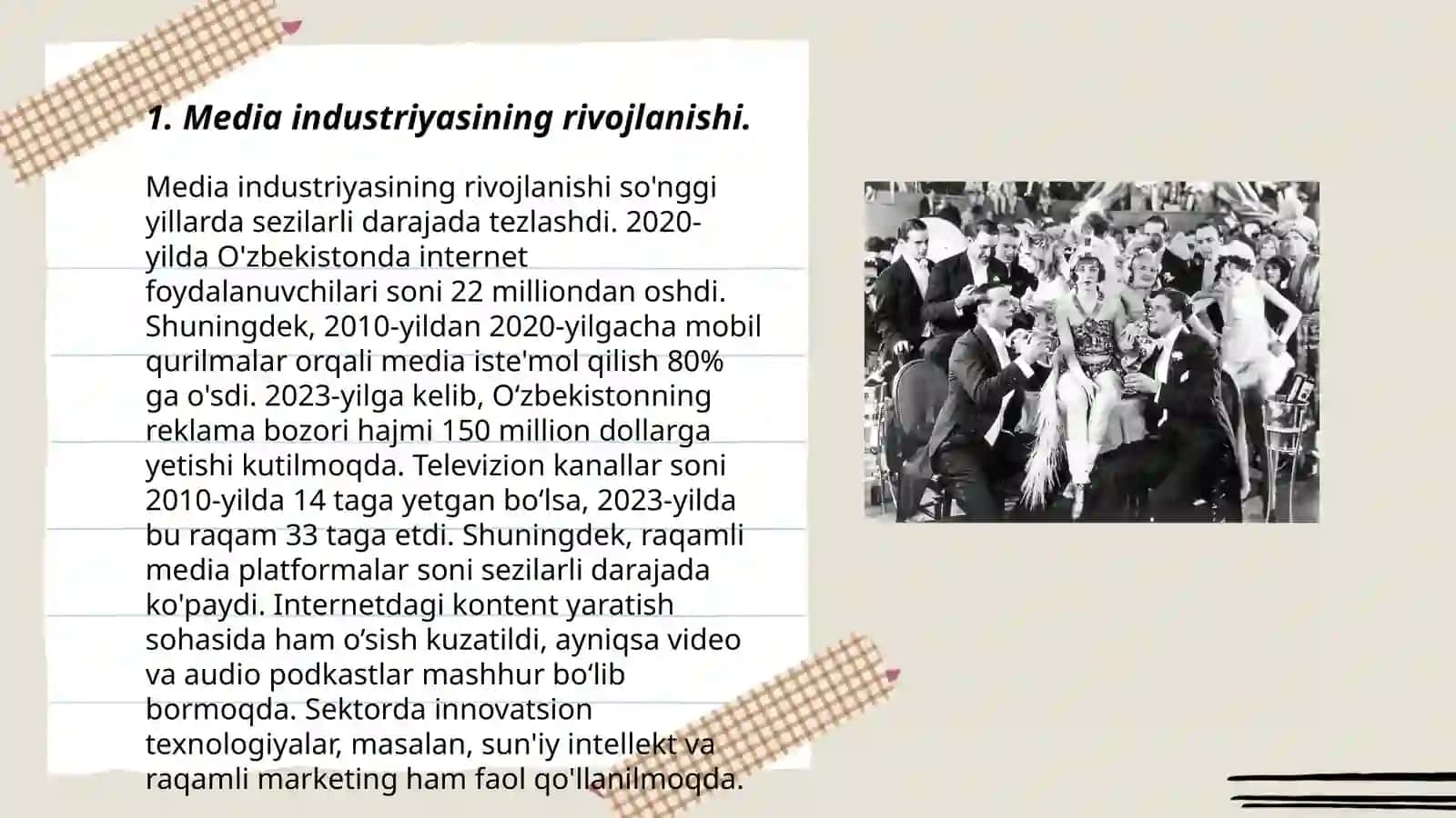 Media maydon tuzilishi va internet jurnalistikasida raqobat muhiti 3
