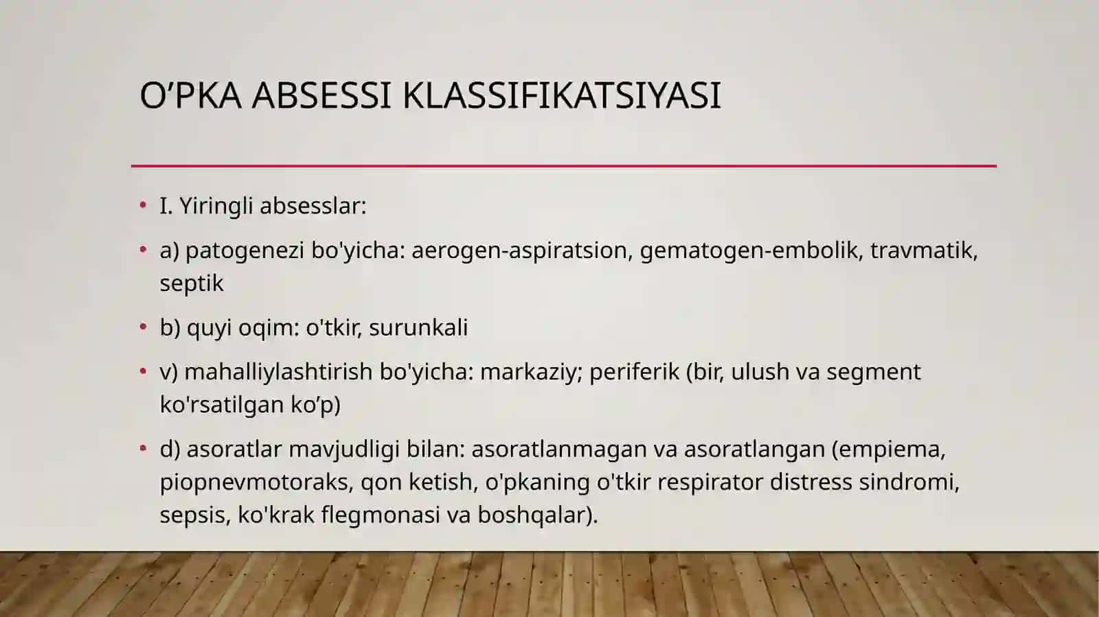 O’PKA ABSESSI VAGANGRENASI 3