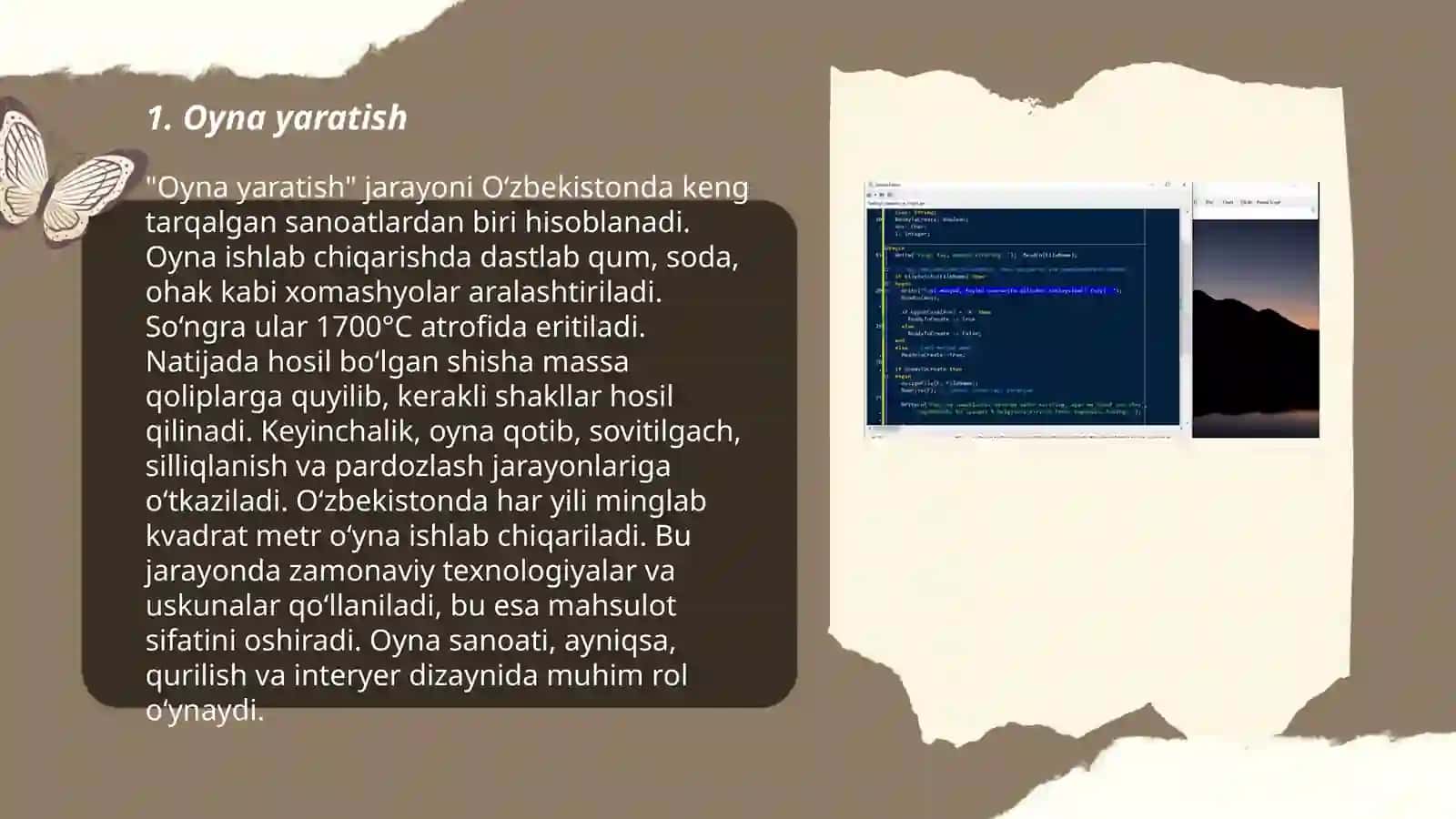 Oyna yaratish 3