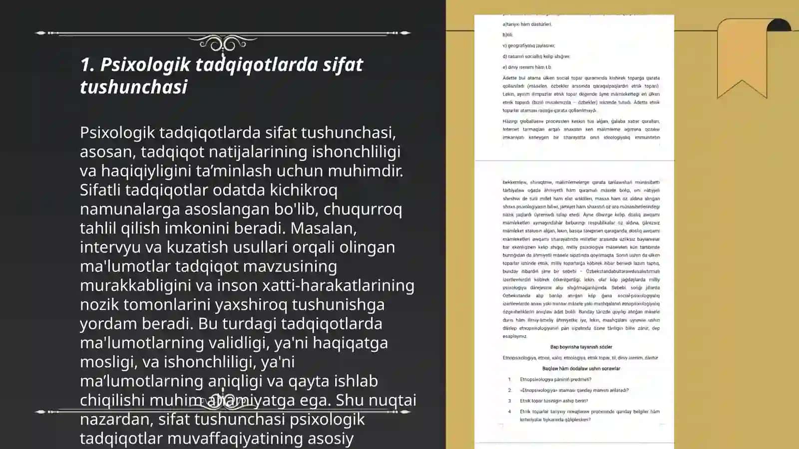 Psixologik tadqiqotlarda sifati va mug'dori 3