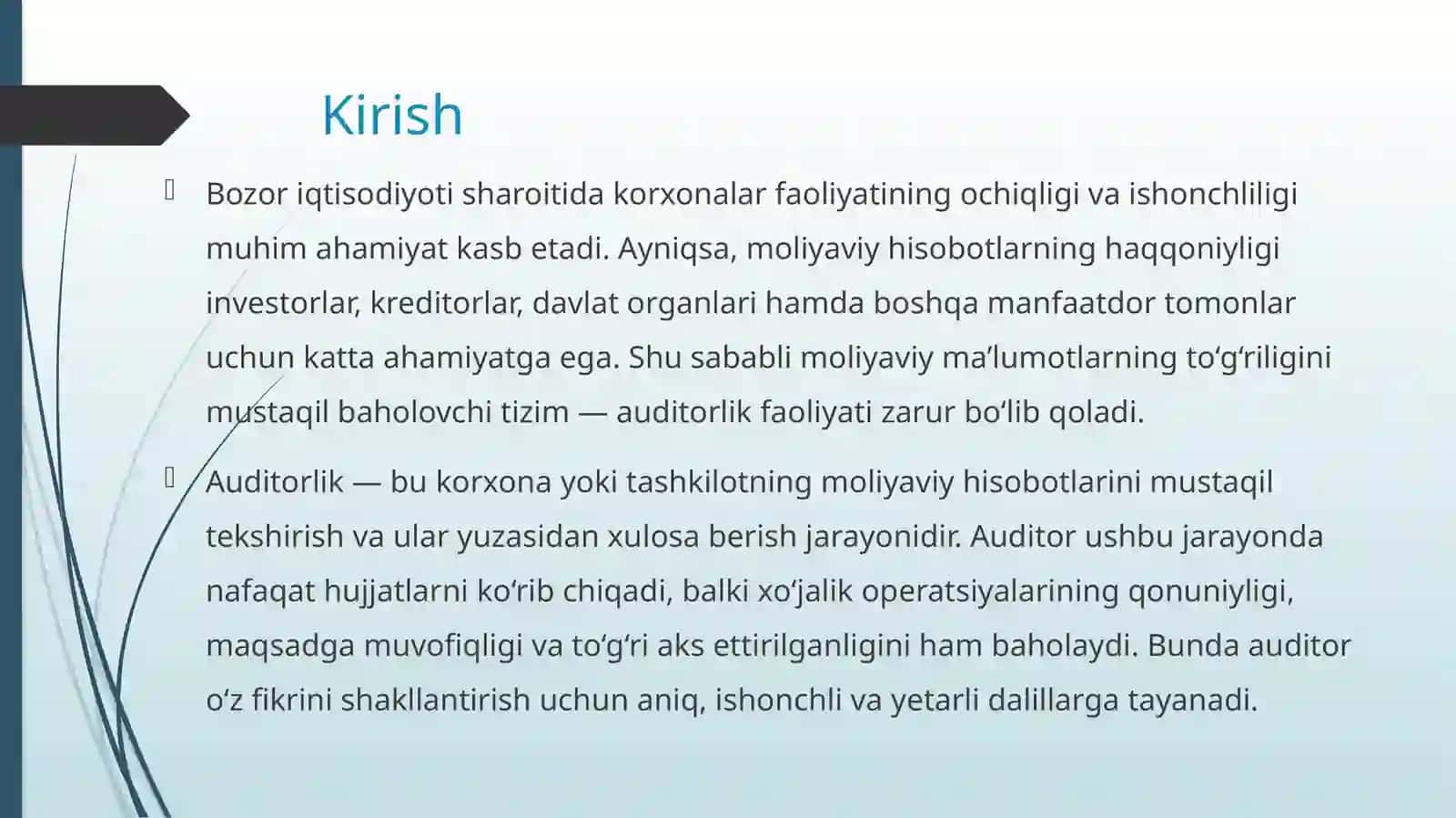 Auditorlik dalillari 3