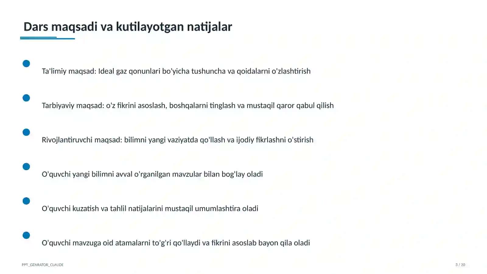 Ideal gaz qonunlari (10-sinf) 3